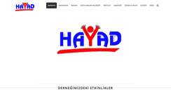 Desktop Screenshot of hayad.org.tr
